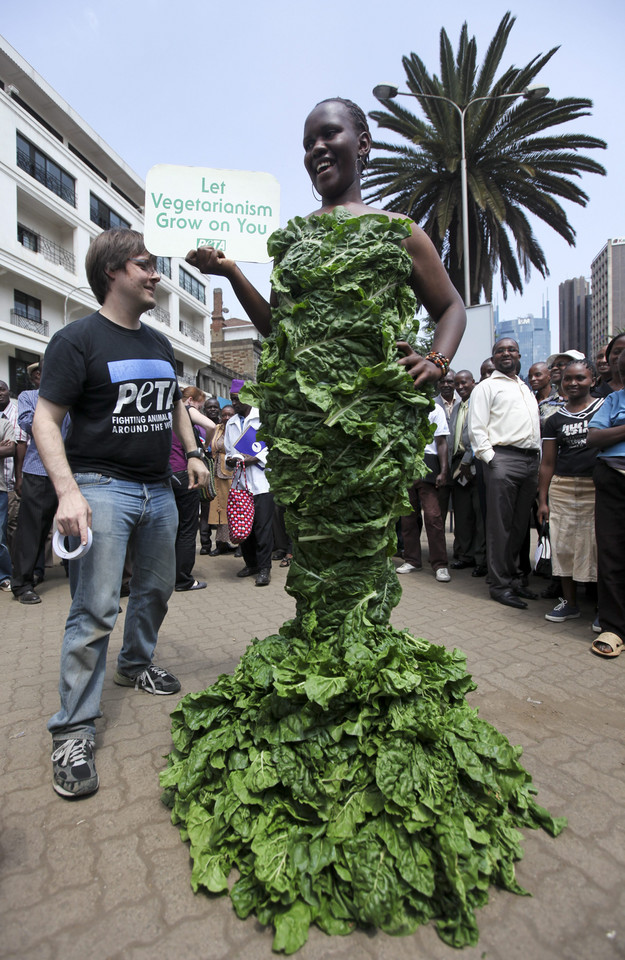 KENYA VEGETARIANISM PETA