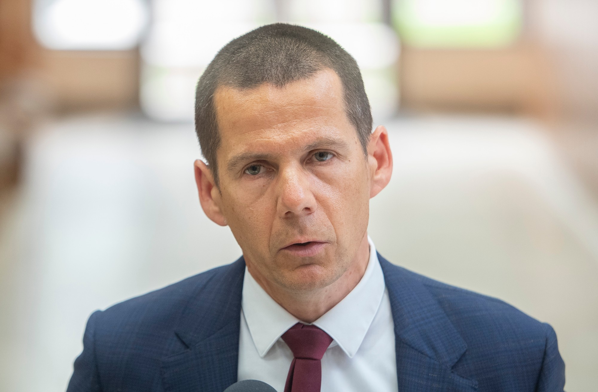 Policajný prezident Štefan Hamran. 