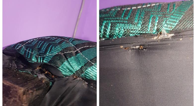 Ashfoam Ghana blocks customer on Twitter for reporting their mattress contains bedbugs