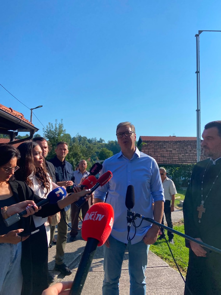 Vučić u Čipuljiću