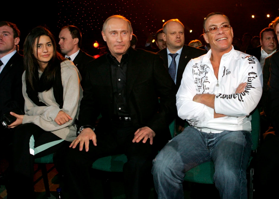 Van Damova ćerka Bjanka, Putin i Žan Klod u Sankt Peterburgu