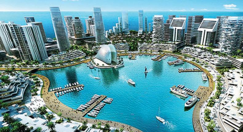 Le projet Eko Atlantic, Lagos/Eko Atlantic