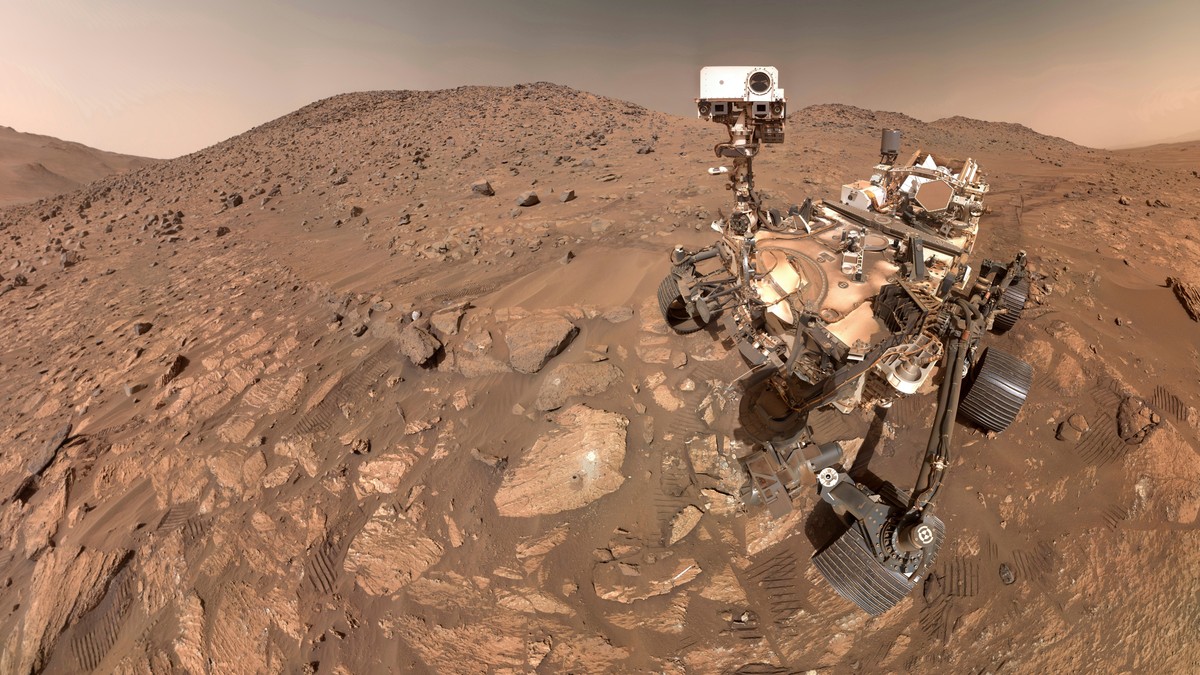 Rover "Perseverans" na Marsu 23. jula 2024.
