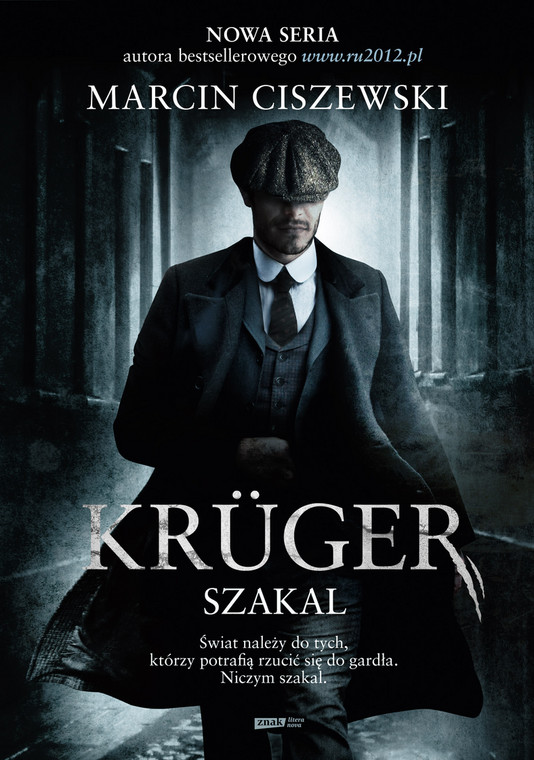 Okładka książki "Krüger. Szakal" Marcina Ciszewskiego