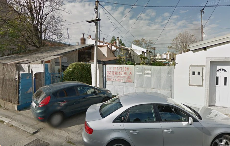 Mesto gde je nekada bio otpad u Dobračinoj