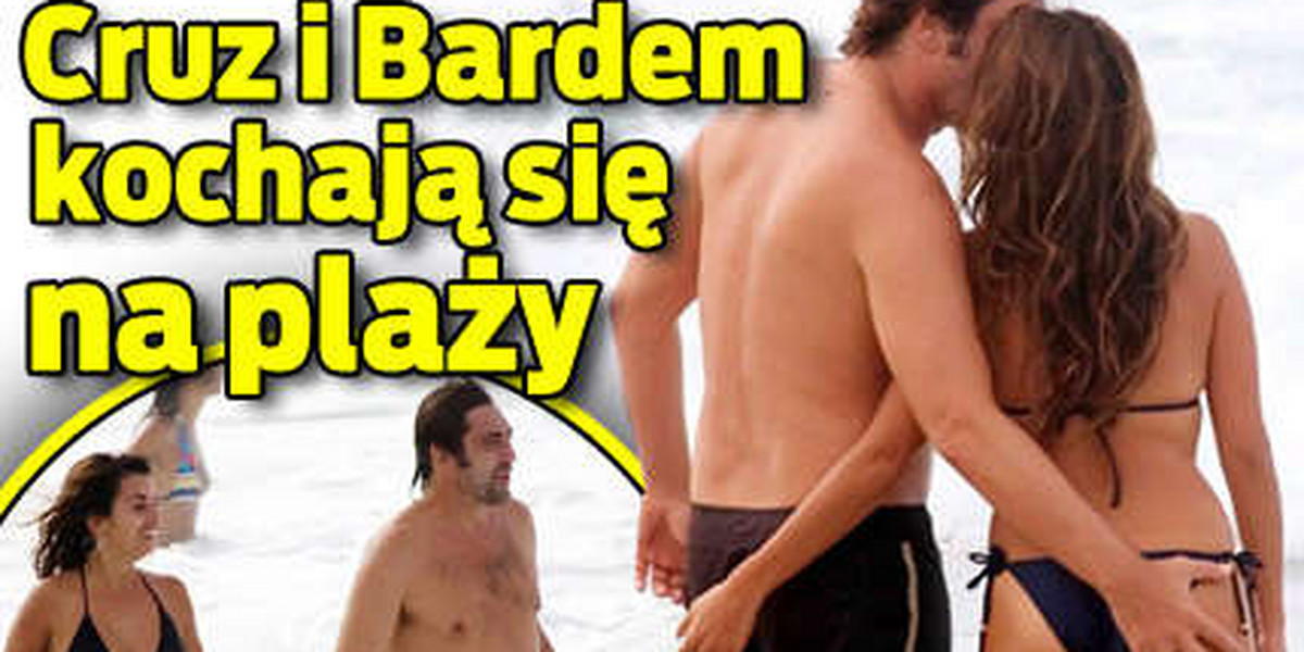 Cruz i Bardem kochają się na plaży. Zobacz jak!