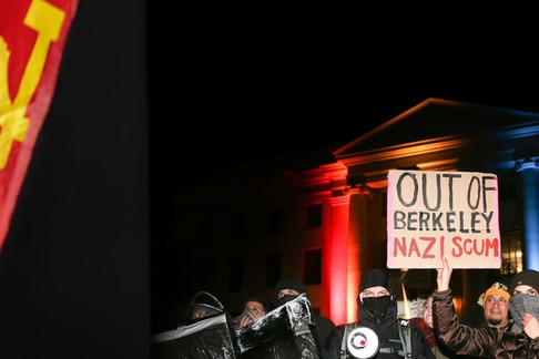 Violent Protests Erupt At UC Berkeley Against Speech By Breitbart Writer