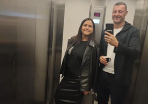 Silvija Nedeljković sa mužem