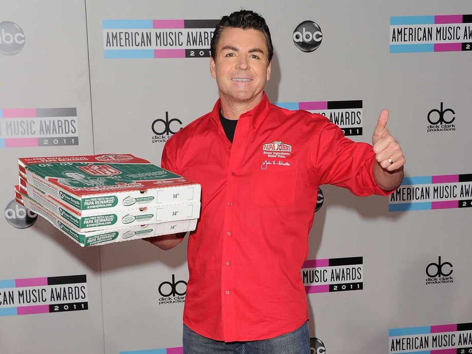 Papa John's CEO and founder John Schnatter