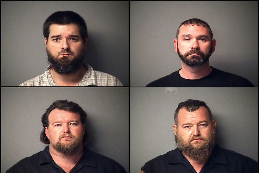 Desničari koji su planirali otmicu guvernerke - Erik Molitor, Šon Fiks, Majkl Nal i Vilijam Nal