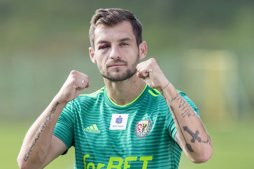 14.09.2018 KGHM ZAGLEBIE LUBIN - WKS SLASK WROCLAW EKSTRAKLASA PILKA NOZNA