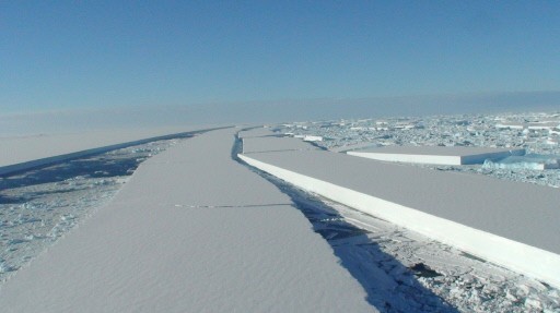 ANTARCTICA-WILKINS-ICE-SHELF-GLOBAL-WARMING