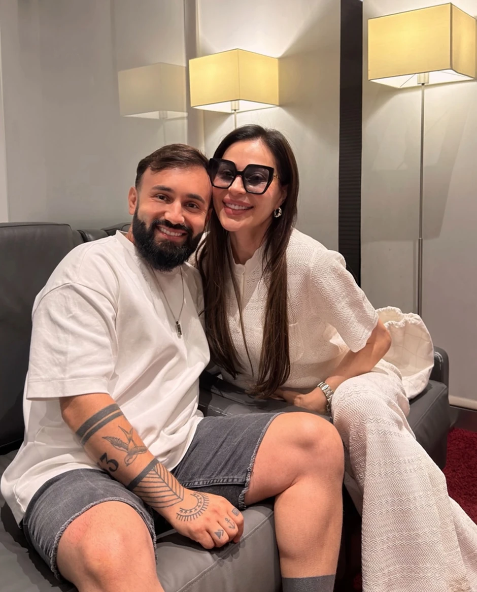 Ceca i Filip Mitrović