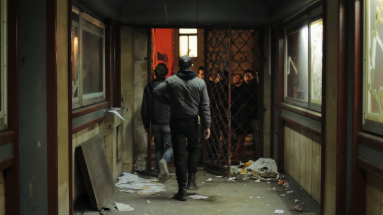 Kadar iz filma "Okupirani bioskop"