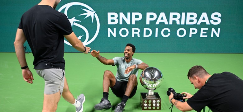 Gael Monfils wygrał turniej ATP w Sztokholmie