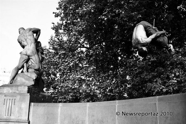 newsreportaż 2010 10 le parkour le conflicts