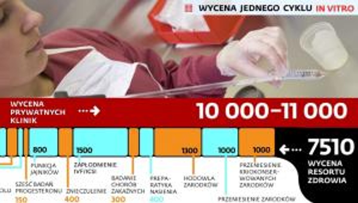 Wycena jednego cyklu in vitro