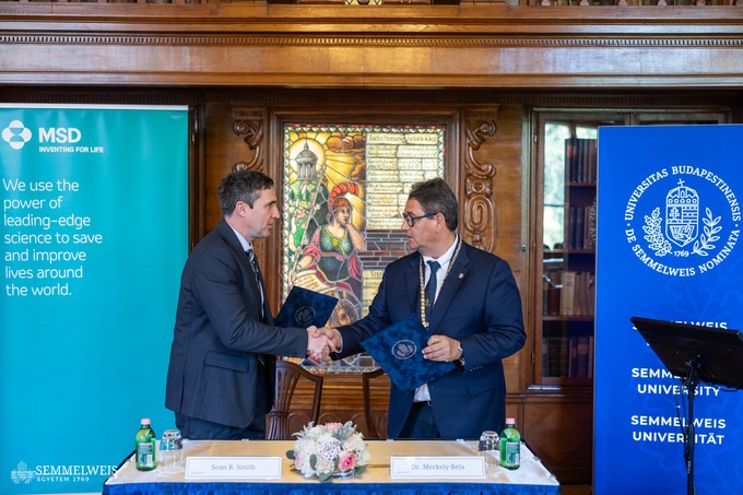 Stratégiai együttműködési megállapodást kötött a Semmelweis Egyetem és az MSD