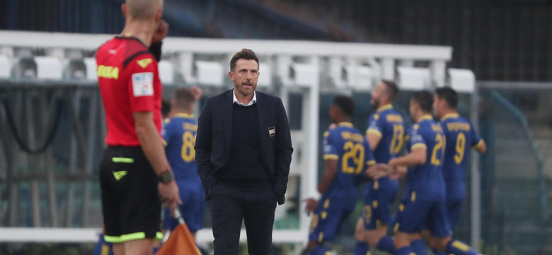 Liga włoska: Di Francesco zwolniony z Sampdorii. Bereszyński i Linetty będą mieli nowego trenera
