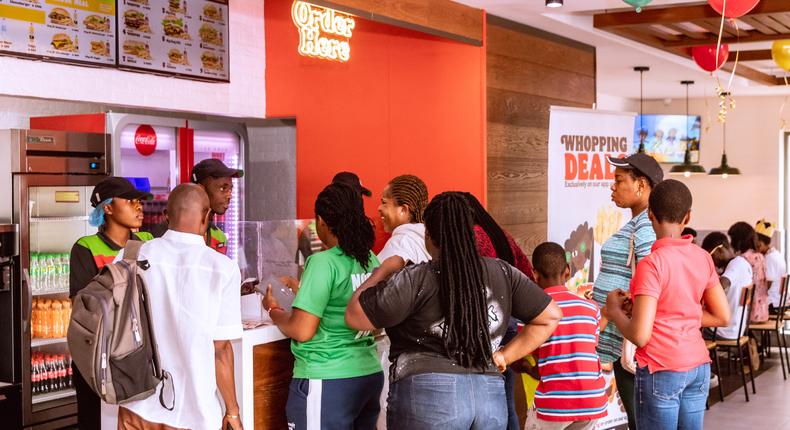 Burger King launches a new outlet in Festac