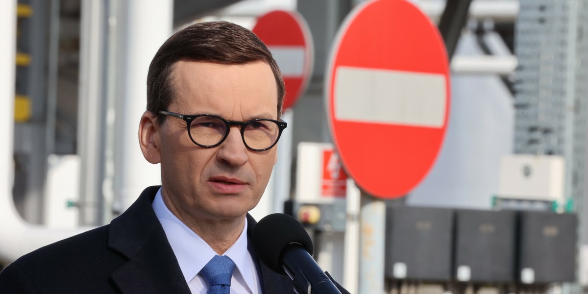 Premier Mateusz Morawiecki