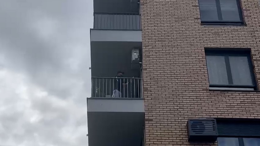 Komšija, ilustracija