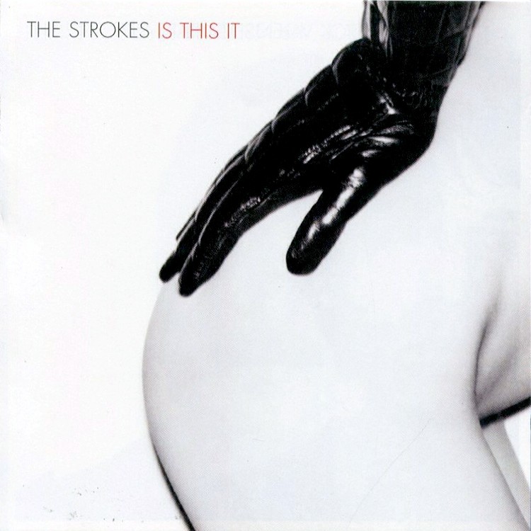 Okładka albumu "Is This It" grupy The Strokes - najlepszy album dekady według ekspertów z brytyjskiego magazynu "New Musical Express"