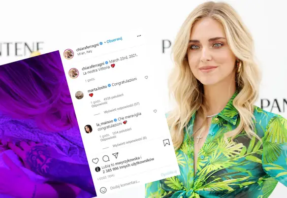 Chiara Ferragni urodziła. Wiemy, jak na imię ma pociecha gwiazdy