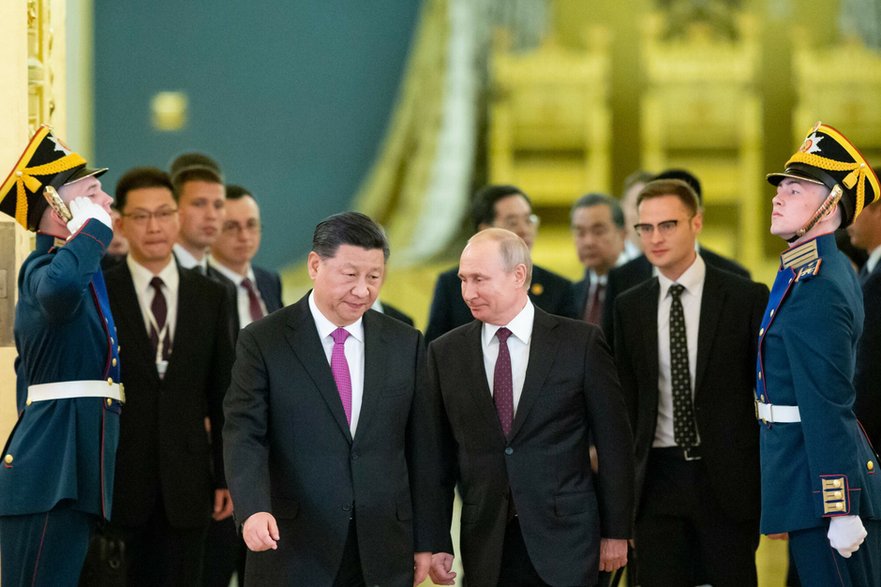 Xi Jinping i Władimir Putin, 2019 r.