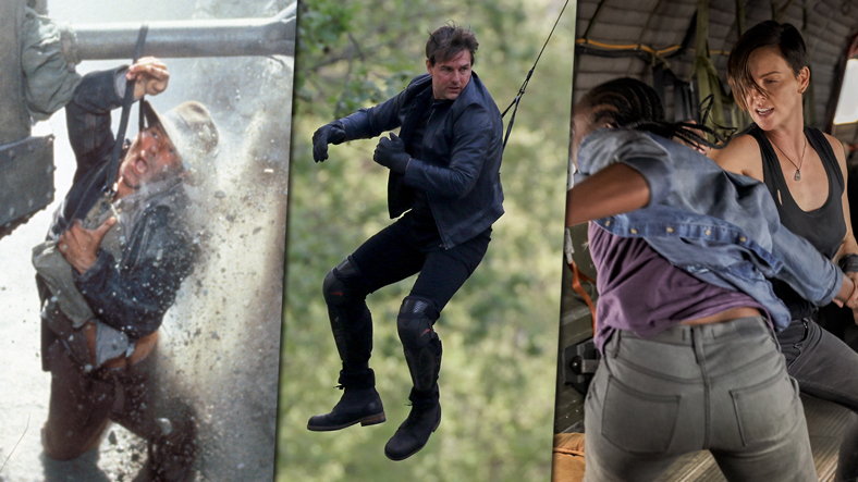 Harrison Ford, Tom Cruise i Charlize Theron (fot. Getty Images/Murray Close i Pierre Suu)