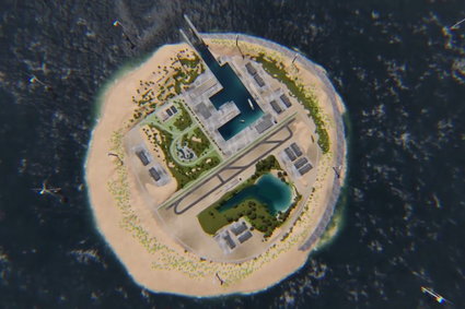 Holendrzy chcą zbudować największą na świecie farmę wiatrową z wyspą pośrodku