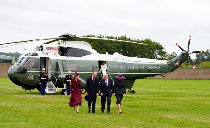 Donalda i Melaniju Tramp u Britaniji su dočekali princ Vilijam i Kejt Midlton