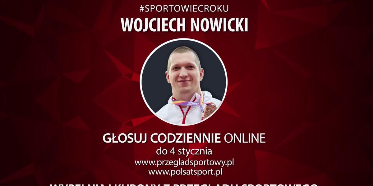 Wojciech Nowicki, nominowany w Plebiscycie Przeglądu ...