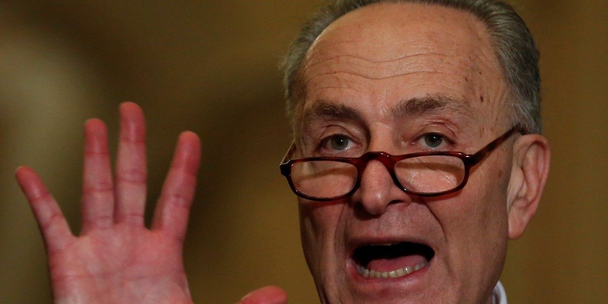 Chuck Schumer blasts Trump's Supreme Court pick, setting up lengthy Senate battle