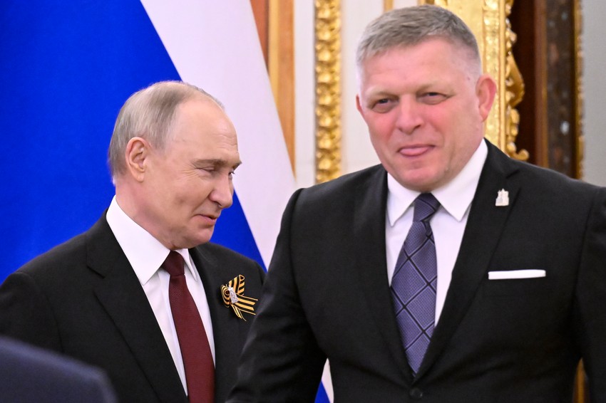 Vladimir Putin i Robert Fico 