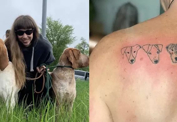 Robi tatuaże z psami. "Ludzie portretują swoje pieski, by zostać ziomkami forever"