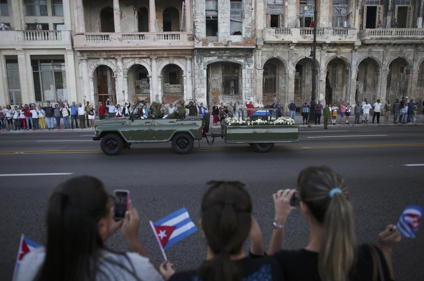 Uroczystości pogrzebowe Fidela Castro