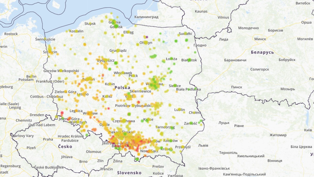 Smog w Polsce - 29 listopada. Stan, jakość i zanieczyszczenie powietrza