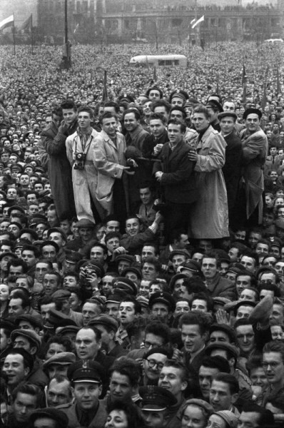 Wiec na Placu Defilad w Warszawie, 24 października 1956