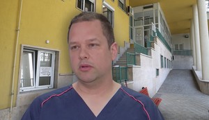 Doktor Vladimir Radlović iz Univerzitetske dečije klinike u Tiršovoj