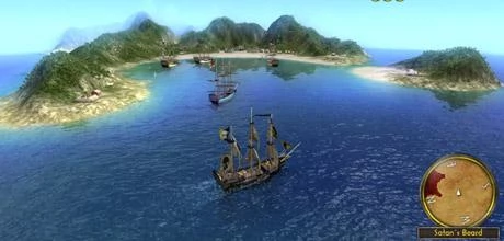 Screen z gry "Buccaneer: The Pursuit of Infamy"