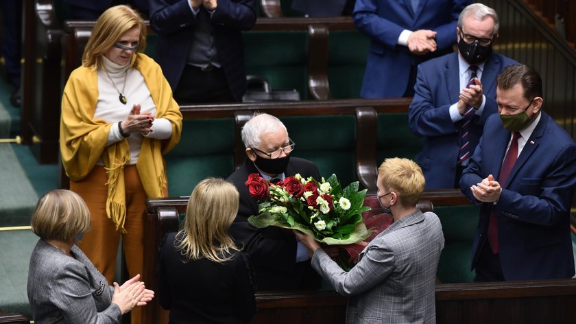 Jarosław Kaczyński, sejm, wotum nieufnosci