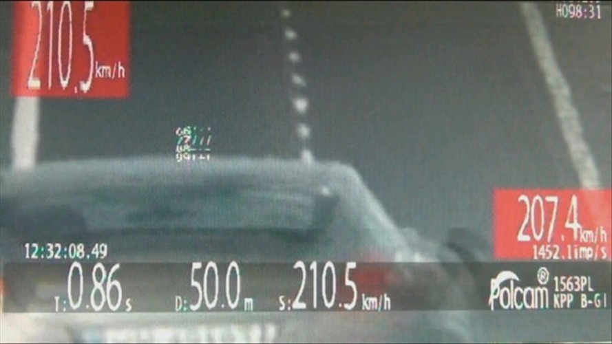 Policyjny pościg za porsche