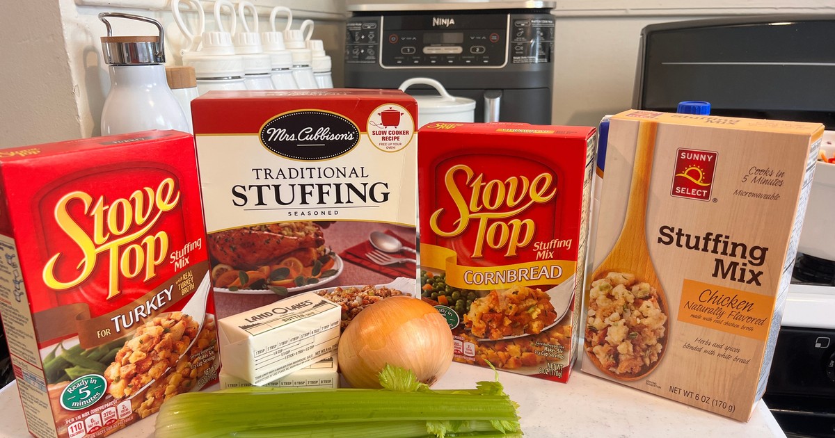 I tried 4 different kinds of boxed stuffing from the grocery store, and ...