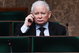 Jarosław Kaczyński w Sejmie