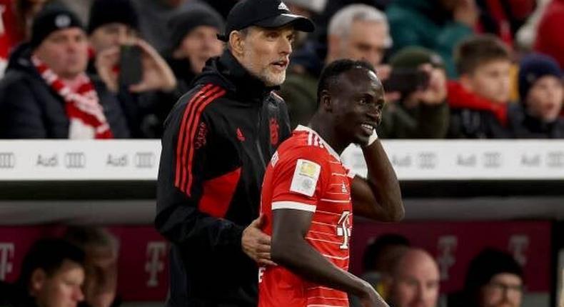 Sadio Mané et Tuchel