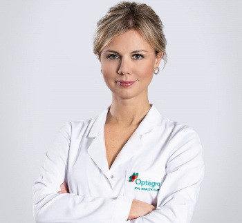 dr n. med. Aleksandra Wlaź, specjalista okulistyki, chirurg refrakcyjny Klinika Optegra w Lublinie