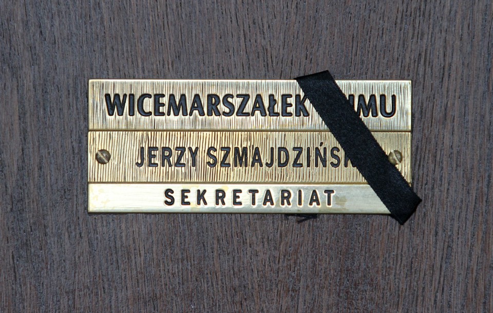 WARSZAWA SEJM ŻAŁOBA