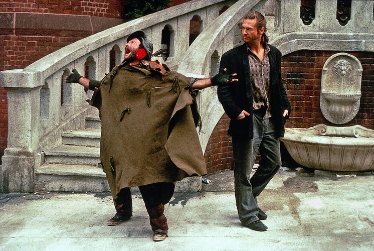 Jeff Bridges i Robin Williams w filmie 'Fisher King'