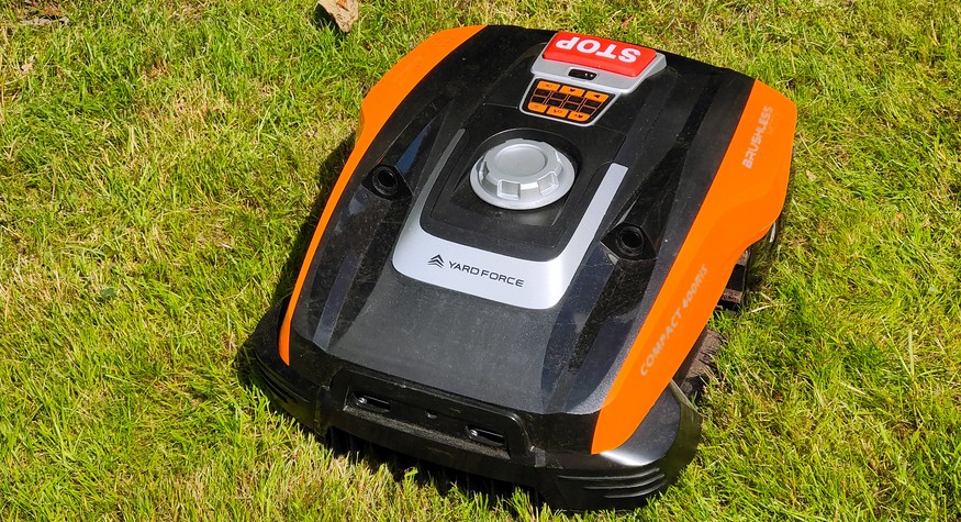 Yardforce Compact 400 RiS im Test Was taugt der AldiMähroboter